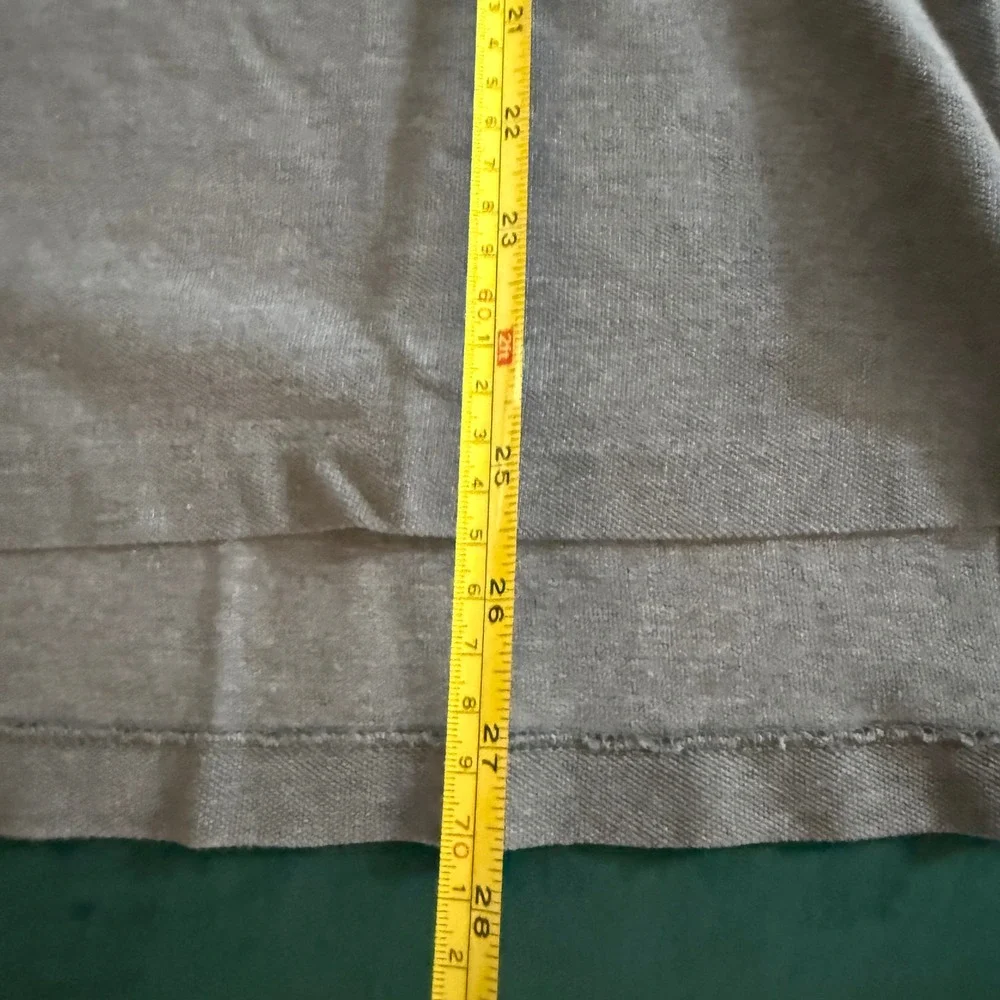 Polo Ralph Lauren Mens XL Gray Striped Short Sleeve Polo Shirt